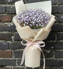 Букет цветов из:  Гипсофила в Верхнебаканский