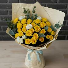 Букет цветов из:  Розы в Верхнебаканский