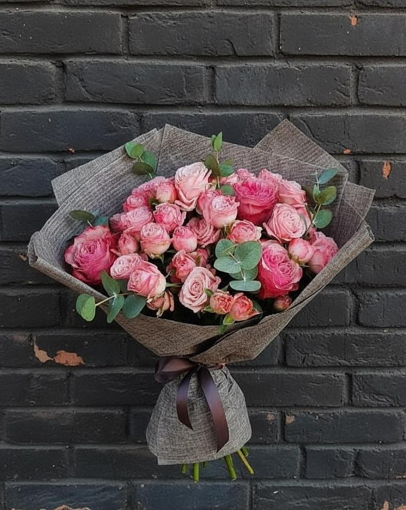 Букет цветов из: Розы в Верхнебаканский