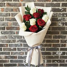 Букет цветов из:  Розы в Верхнебаканский