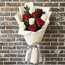 Букет цветов из:  Розы в Верхнебаканский