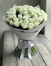 Букет 35 Белых роз #REPLACE_PRED# Верхнебаканский
