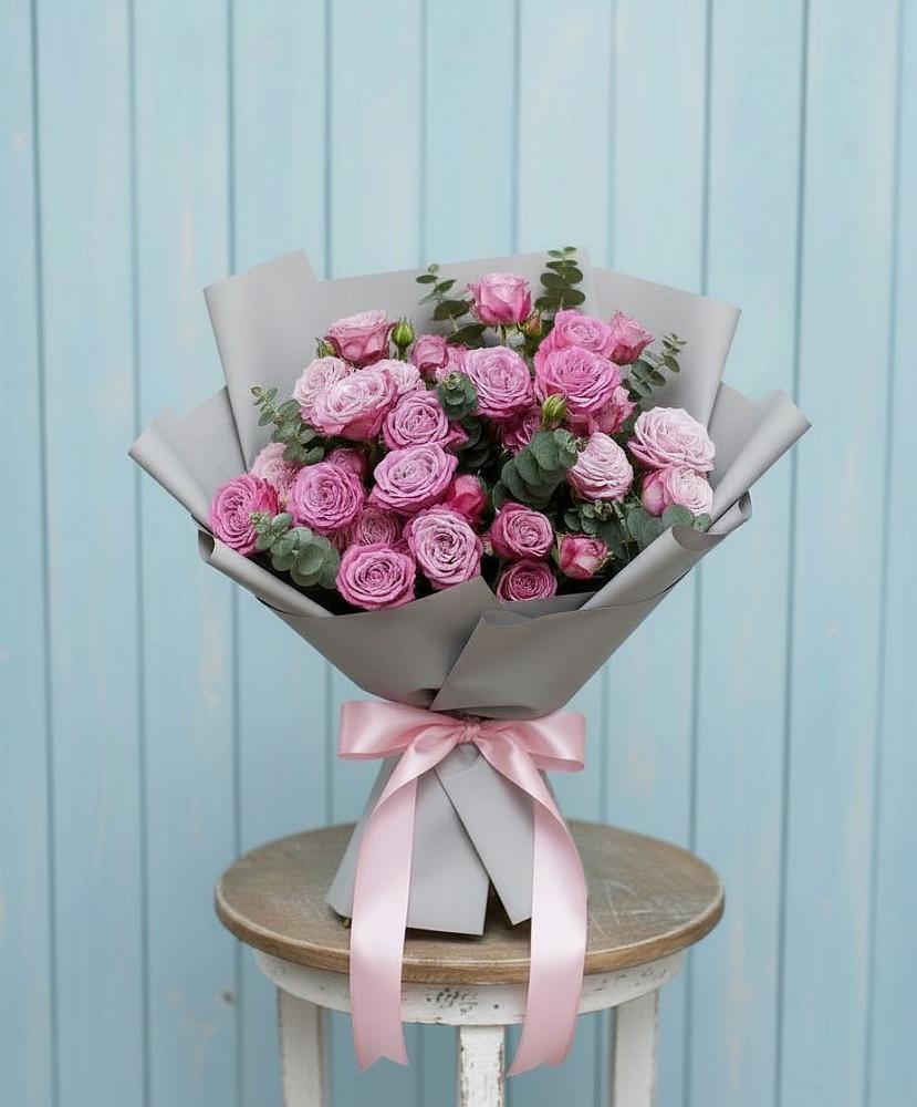 Букет цветов из: Розы в Верхнебаканский