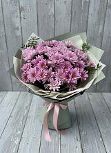 Букет цветов из:  Хризантемы в Верхнебаканский
