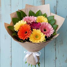 Букет цветов из:  Герберы в Верхнебаканский