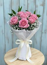 Букет цветов из:  Розы #REPLACE_PRED# Верхнебаканский