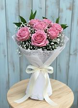 Букет цветов из:  Розы в Верхнебаканский