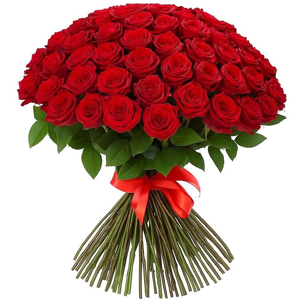 Букет Красные розы Блэк Меджик в Верхнебаканский