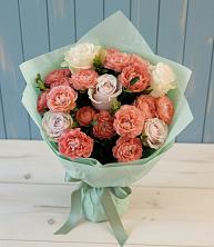 Букет цветов из:  Розы в Верхнебаканский