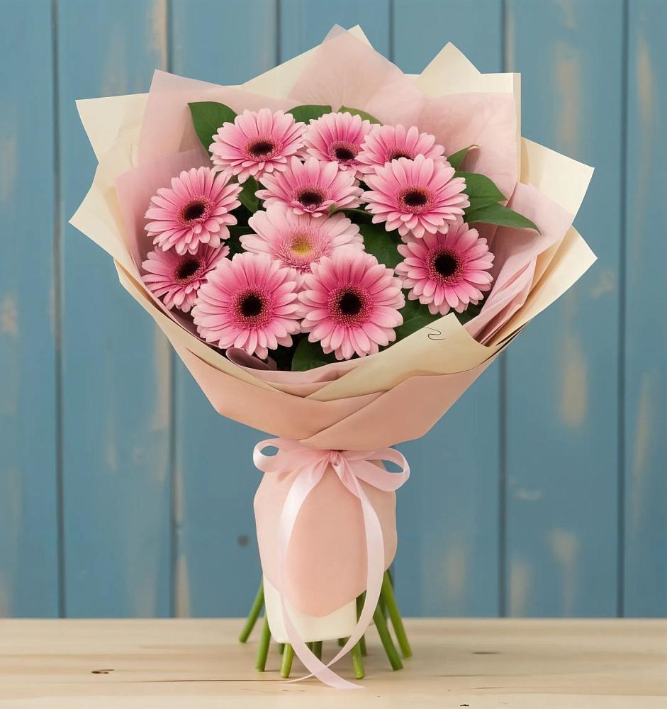 Букет цветов из: Герберы в Верхнебаканский