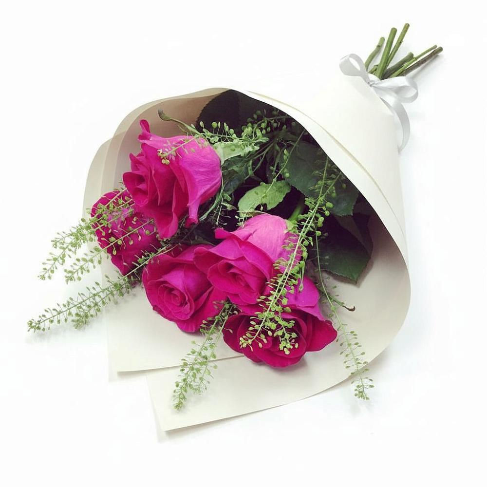 Букет цветов из: Розы в Верхнебаканский