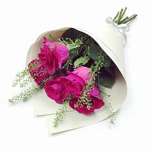 Букет цветов из:  Розы в Верхнебаканский