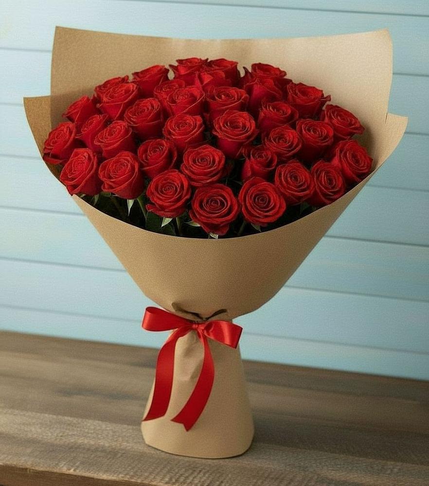 Букет Красные розы Милано в Верхнебаканский