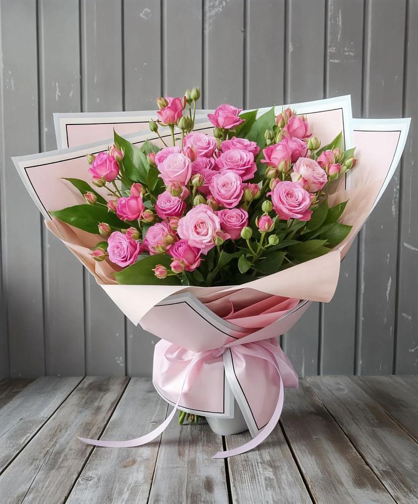 Букет Розовый кустик в Верхнебаканский