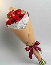 Букет цветов из:  Розы в Верхнебаканский