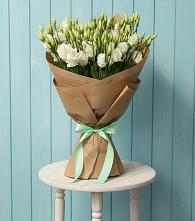 Букет цветов из:  Лизиантусы в Верхнебаканский