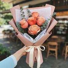 Букет цветов из:  Розы #REPLACE_PRED# Верхнебаканский