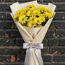 Букет цветов из:  Хризантемы в Верхнебаканский