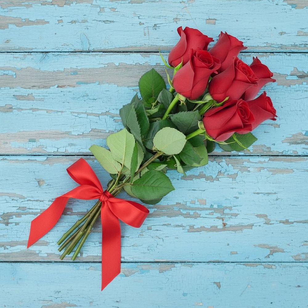 Букет Красные розы в Верхнебаканский