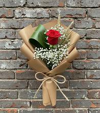 Букет цветов из:  Розы в Верхнебаканский