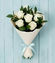 Букет цветов из:  Розы в Верхнебаканский