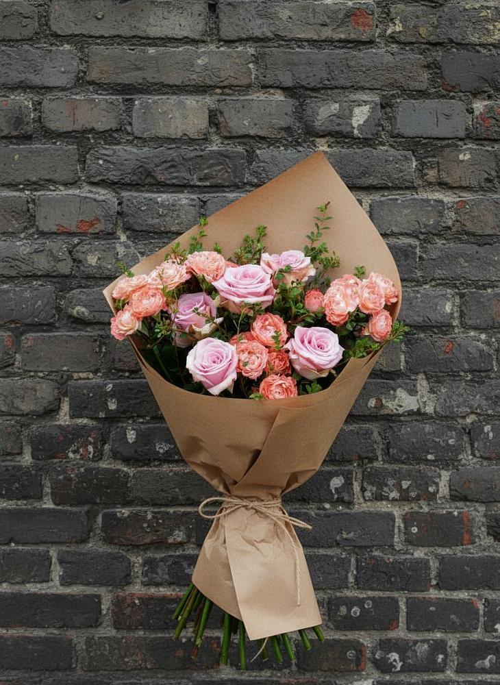 Букет цветов из: Розы в Верхнебаканский