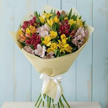 Букет цветов из:  Альстромерии в Верхнебаканский
