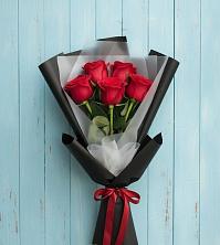 Букет цветов из:  Розы в Верхнебаканский