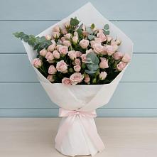 Букет цветов из:  Розы в Верхнебаканский