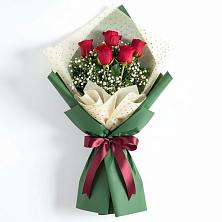 Букет цветов из:  Розы в Верхнебаканский