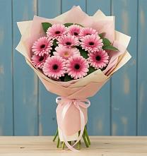 Букет цветов из:  Герберы в Верхнебаканский