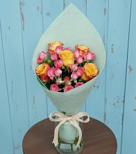 Букет цветов из:  Розы в Верхнебаканский