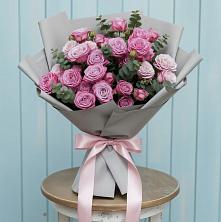 Букет цветов из:  Розы в Верхнебаканский