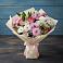 Букет цветов из: Хризантемы, Альстромерии и Розы в Верхнебаканский